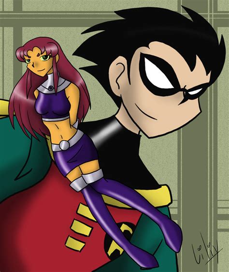 <b>Robin</b> and <b>Starfire</b> always seemed to have connection through the series, but didn't get together until the movie Trouble in Tokyo. . Starfire x robin